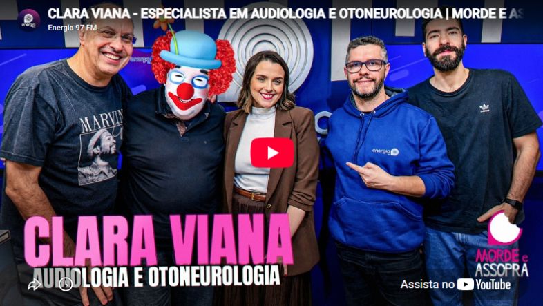 Capa Morde e Assopra Energia 97 FM Clara Viana